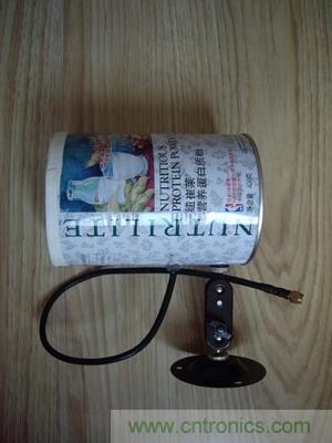 最簡單使用的天線&mdash;&mdash;罐頭天線，可做正饋大鍋饋源！ 