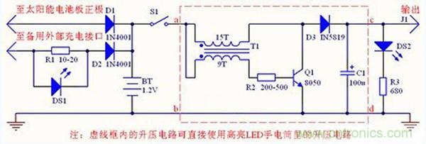 微型太陽能供電板DIY，給手電筒收音機(jī)供電