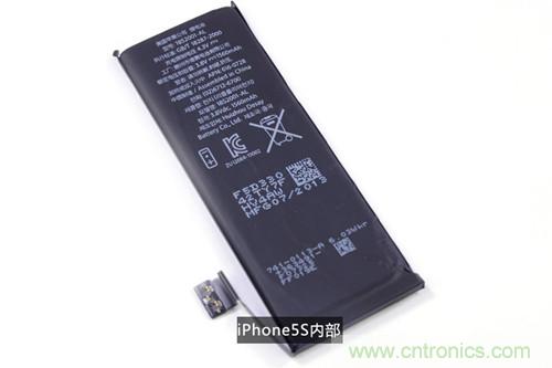 土豪金iPhone 5S拆解：內(nèi)部結(jié)構(gòu)升級(jí)，維修難度增加