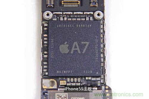 土豪金iPhone 5S拆解：內(nèi)部結(jié)構(gòu)升級(jí)，維修難度增加