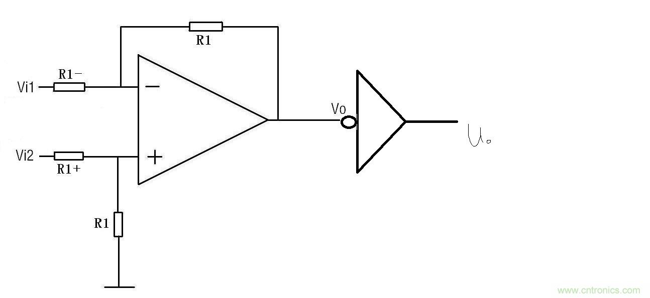 差動(dòng)放大電路，差動(dòng)放大電路圖