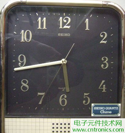 拆個老古董，日本精工石英電子掛鐘拆解
