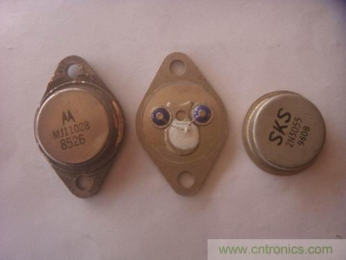 暴力拆解對(duì)比:進(jìn)口金封三極管VS國(guó)產(chǎn)金封三極管