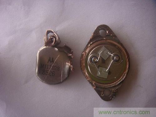 暴力拆解對(duì)比:進(jìn)口金封三極管VS國(guó)產(chǎn)金封三極管