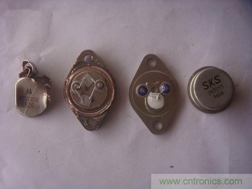 暴力拆解對(duì)比:進(jìn)口金封三極管VS國(guó)產(chǎn)金封三極管