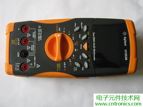 拆全球首款！安捷倫OLED手持式數(shù)字萬(wàn)用表拆解