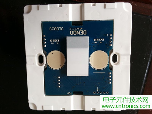 一款觸控開關拆解，做工不錯