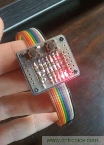 低調有內涵！別人看不懂的LED電子表DIY