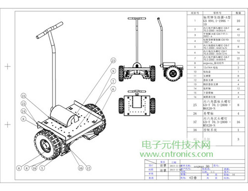 就那么簡單！DIY屬于自己的&ldquo;賽格威&rdquo;平衡車