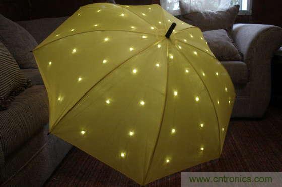 創(chuàng)意DIY！送女朋友的絕妙禮物，LED星光傘！
