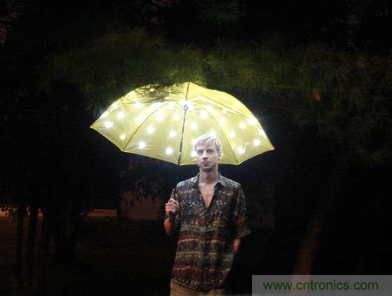 創(chuàng)意DIY！送女朋友的絕妙禮物，LED星光傘！
