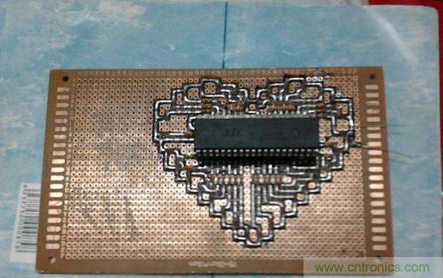 三八節(jié)將至！DIY心形LED流水燈！你們懂的~