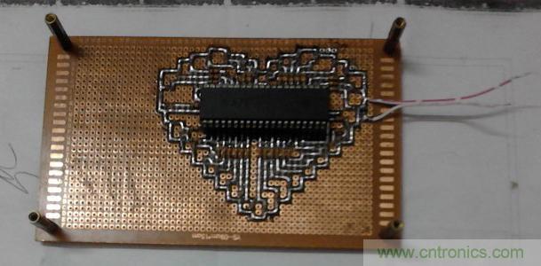 三八節(jié)將至！DIY心形LED流水燈！你們懂的~