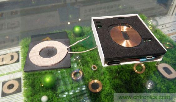 無線充電發(fā)端產(chǎn)品的演進，厚度大大減小。發(fā)端產(chǎn)品已經(jīng)可以做到1.5mm厚度（整體厚度）前一代的產(chǎn)品大概在3.5mm。