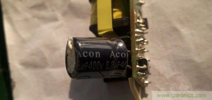 拆解狂魔:拆修4.7WLED驅(qū)動電源