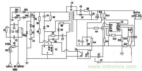 大功率的LED設(shè)計(jì)，轉(zhuǎn)換率達(dá)到83%以上！