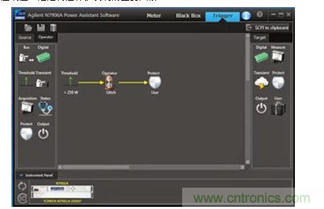 N7906A 軟件工具可以直觀地配置過功率保護(hù)關(guān)機(jī)