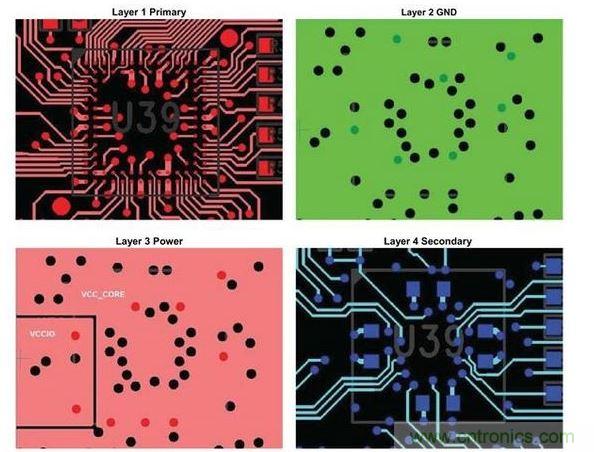 CAM的原圖屏幕單幅圖， 100球的csBGA 
