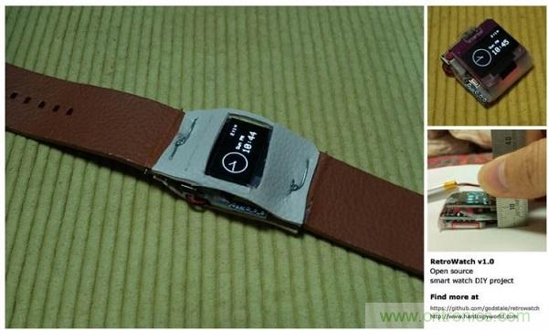 全民創(chuàng)客時(shí)代，自己DIY一個(gè)智能手表