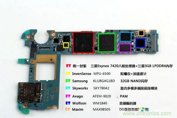 三星S6 Edge+拆解：比S6 Edge加在哪里？