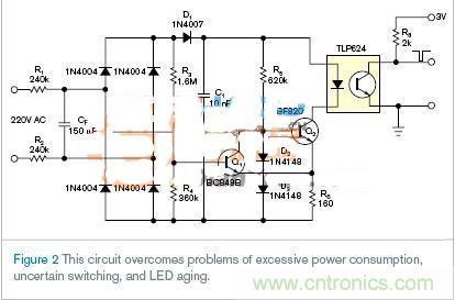 新一代LED光耦電路設(shè)計，改進老化和能耗