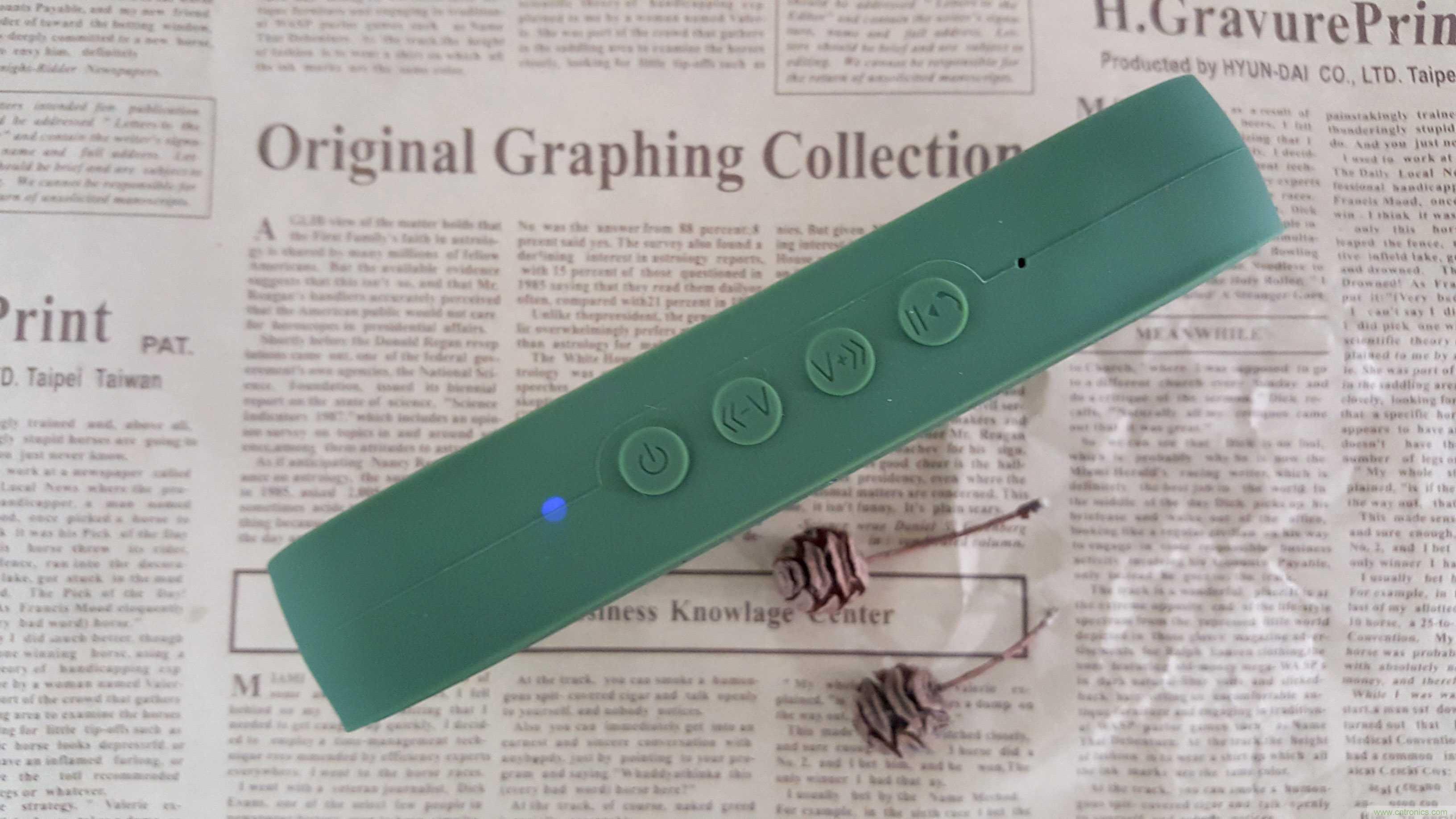 搞怪&ldquo;美人魚&rdquo;盡享靈克藍(lán)牙音箱的天籟之音！