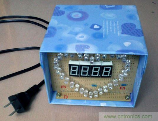 零基礎(chǔ)小白也可以做的愛心彩燈，送給心愛的Ta