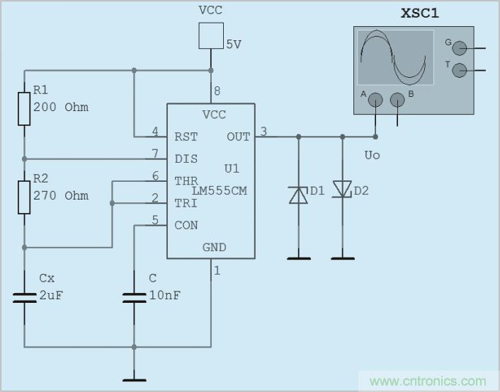 用555定時(shí)器如何設(shè)計(jì)電容測(cè)試儀？
