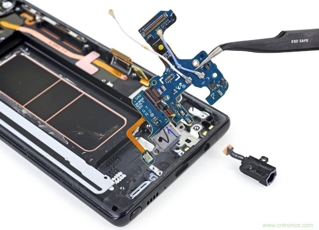 三星Note 8拆解，模塊化+分離式設(shè)計成趨勢？