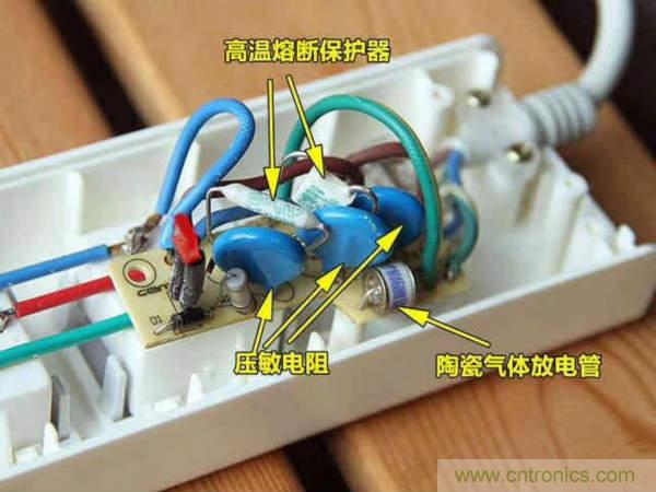 電源插座如何防雷？巧用壓敏電阻&陶瓷氣體放電管