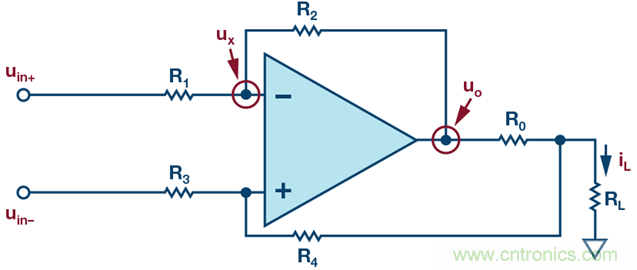 高精度、快速建立的大電流源