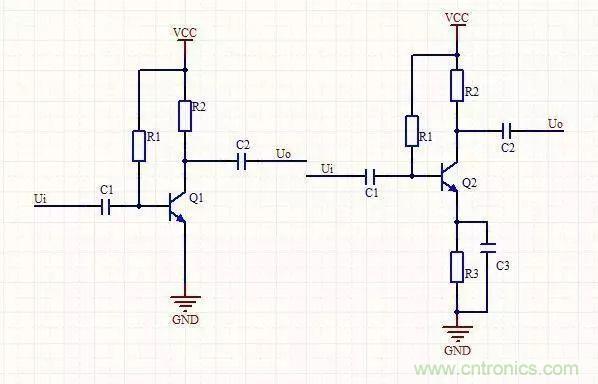 什么是共集、共基、共射放大器？如何分辨3類放大器