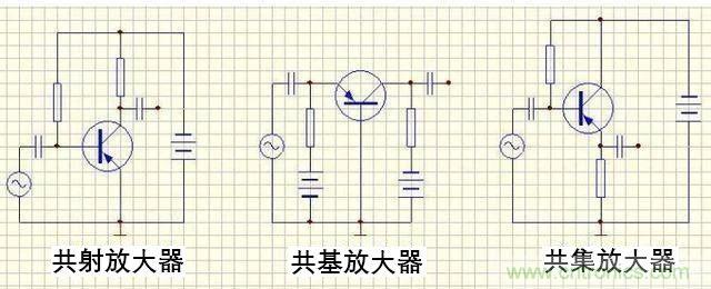 什么是共集、共基、共射放大器？如何分辨3類放大器
