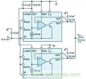 超低輸出噪聲和超高PSRR，這款負(fù)LDO穩(wěn)壓器了解一下？