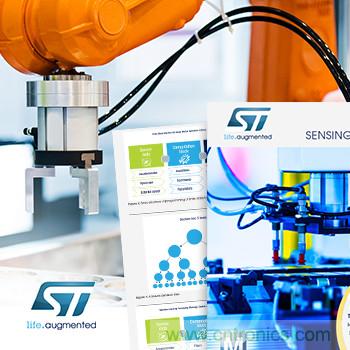 貿(mào)澤攜手ST推出全新電子書，帶你探索工業(yè)傳感解決方案