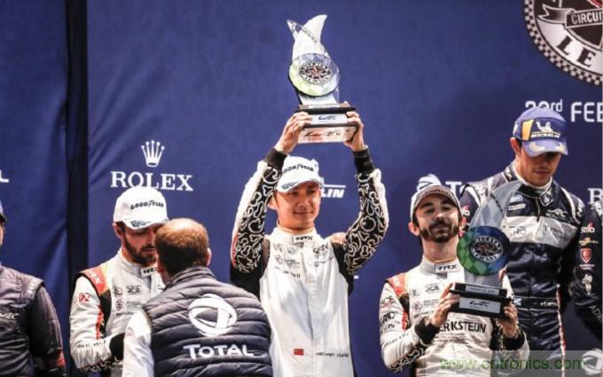 十年相伴，貿(mào)澤電子力挺董荷斌征戰(zhàn)2020，祝賀再登WEC獎臺