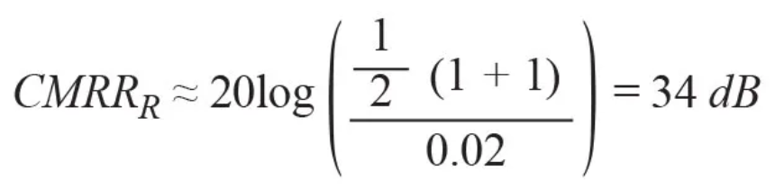 提高差分放大器的共模抑制比，電阻的選擇很關(guān)鍵