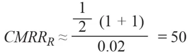 提高差分放大器的共模抑制比，電阻的選擇很關(guān)鍵