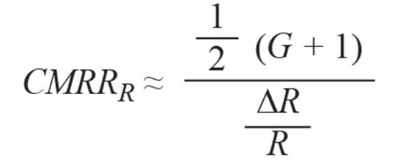 提高差分放大器的共模抑制比，電阻的選擇很關(guān)鍵