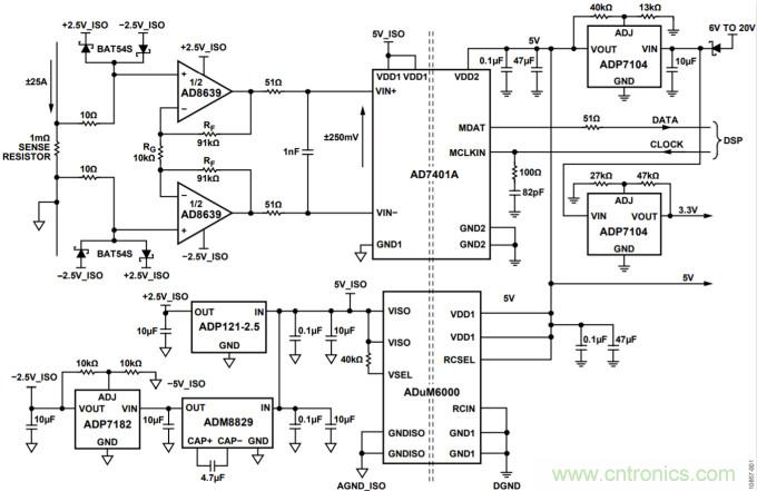 集成隔離式電源、用于太陽能光伏轉(zhuǎn)換器的完全隔離式電流檢測電路