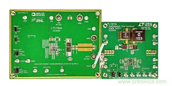 通過5 V至24 V輸入提供雙極性、雙向DC-DC流入和流出電流