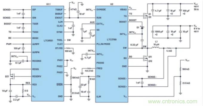 升壓轉(zhuǎn)換器的功率翻倍提高，這是怎么做到的？