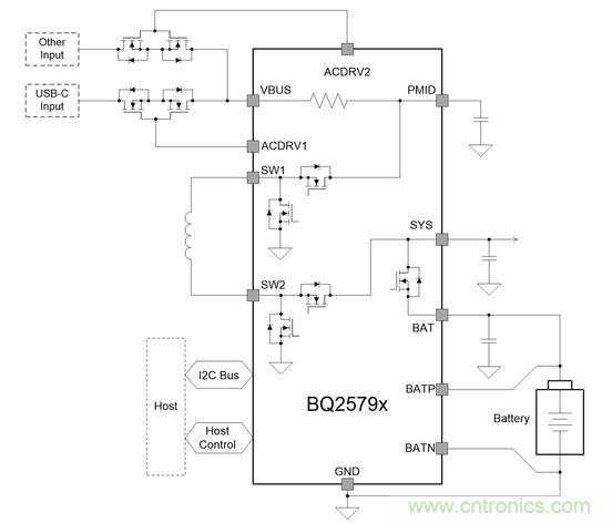 Buck-Boost集成電路提供更快的充電速度，更長的電池壽命