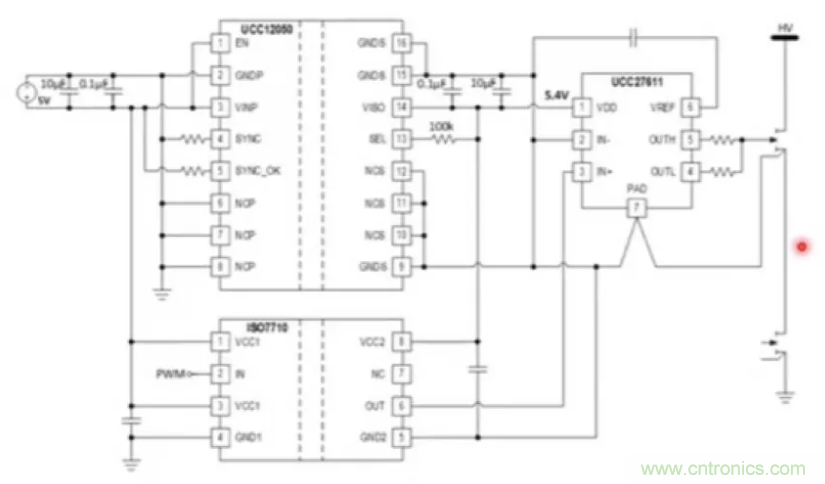 穿越隔離柵供電：TI教你一個好方法！