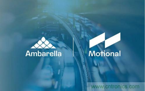 安霸與Motional攜手合作，共同打造無人駕駛汽車