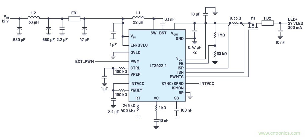如何抑制來自開關電源的復雜的FM頻段傳導輻射？