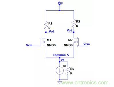關于差分輸入電路和共模信號，差模信號關系的理解