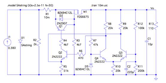 Bang-bang 光伏穩(wěn)壓器無(wú)需磁性元件 Bang-bang 光伏穩(wěn)壓器無(wú)需磁性元件