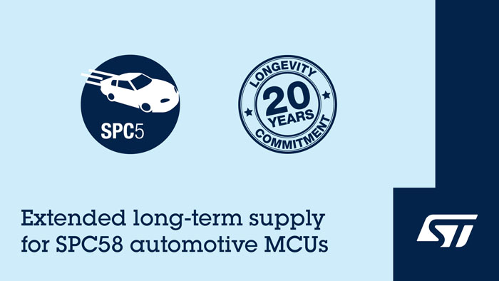 意法半導體保障SPC58汽車MCU供應(yīng)20年，破解供應(yīng)鏈焦慮