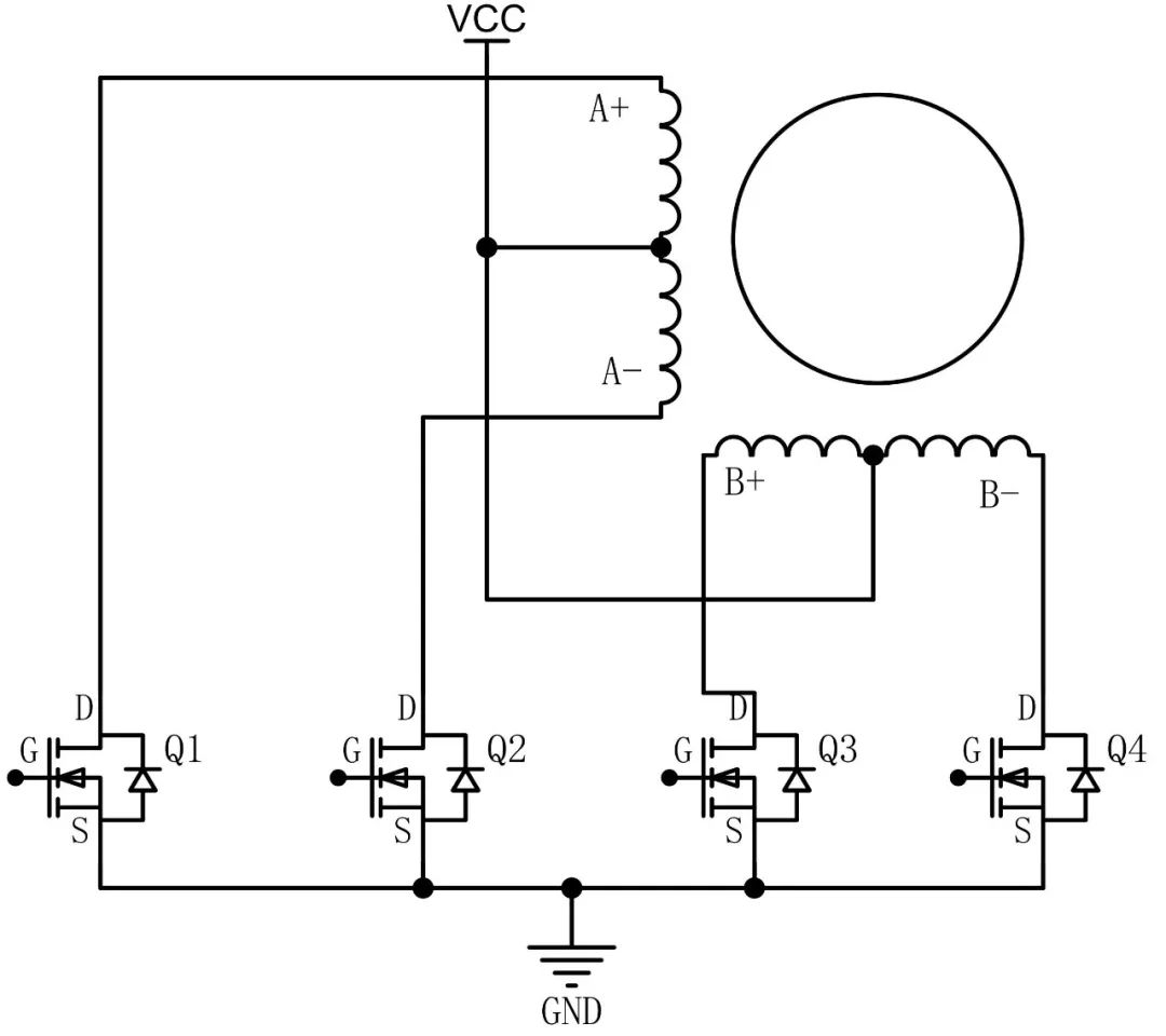 低壓MOS在步進(jìn)電機(jī)驅(qū)動器上的應(yīng)用